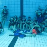 Introductieduik met het hele team