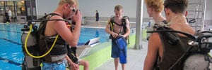 Proefles duiken of introductieduik